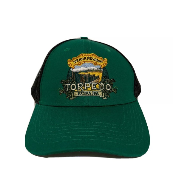 NEW Vintage Sierra Nevada Embroidered Snapback Trucker Hat - Picture 1 of 8
